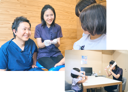 子どもに寄り添う、やさしい歯科治療
